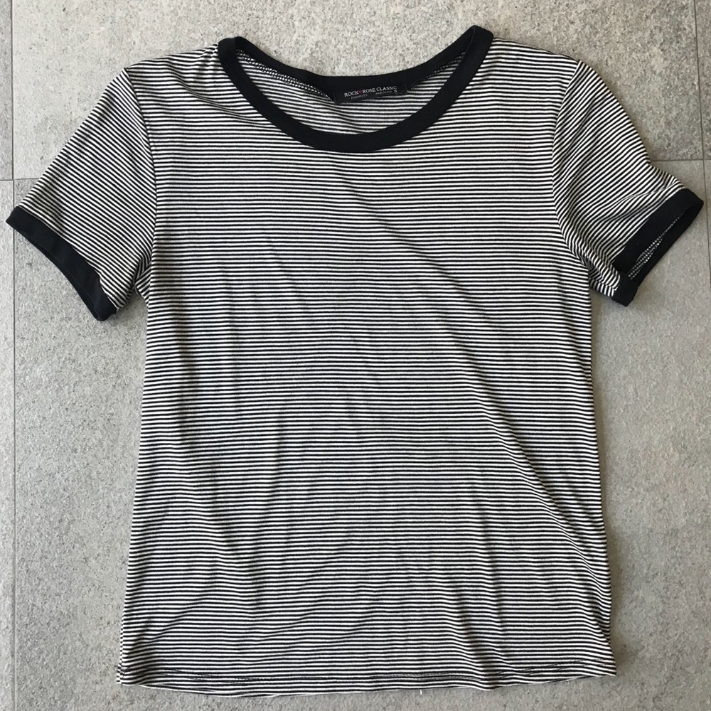 Rock Rose Classic Striped Shirt